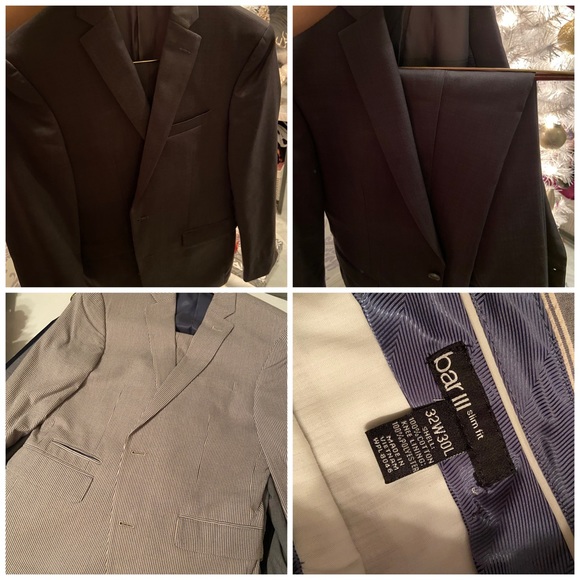 EUC Bundle of 8 Macy’s Bar III Suits - Picture 3 of 5